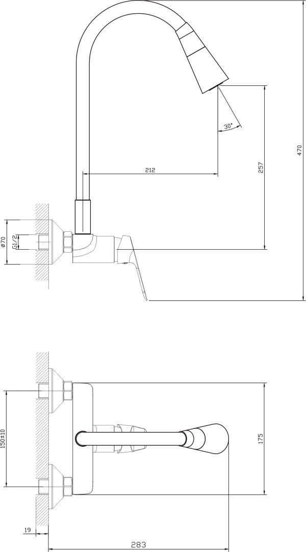 INTER CERAMIC ZIDNA SLAVINA ZA SUDOPER LINNI MJED MAT CRNA - Image 3